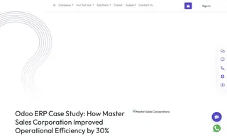 Preview of the Master Sales Corporation Case Study