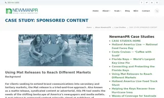 Preview of the Florida Keys Account Case Study
