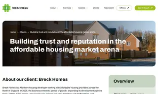 Preview of the Breck Homes Case Study