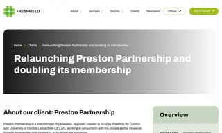 Preview of the Preston Partnership Case Study
