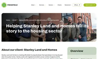 Preview of the Stanley Land and Homes Case Study