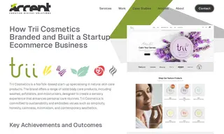 Preview of the Trii Cosmetics Case Study
