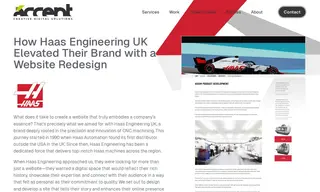 Preview of the Haas Engineering UK Case Study