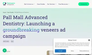 Preview of the Pall Mall Advanced Dentistry Case Study