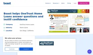 Preview of the OneTrust Home Loans Case Study