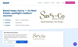 Preview of the Savvy + Co Real Estate Case Study