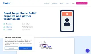 Preview of the Sonic Relief Case Study