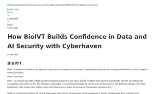 Preview of the BioIVT Case Study