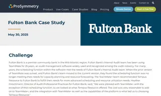 Preview of the Fulton Bank Case Study