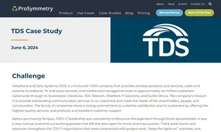 Preview of the Telephone and Data Systems Case Study