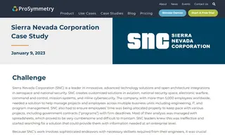 Preview of the Sierra Nevada Corporation Case Study