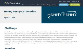 Preview of the Henny Penny Corporation Case Study