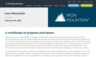 Preview of the Iron Mountain Case Study