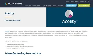 Preview of the Acelity Case Study