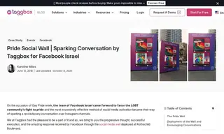 Preview of the Facebook Israel Case Study