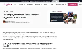 Preview of the QPS Employment Group Case Study