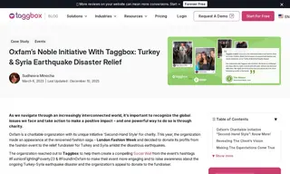 Preview of the Oxfam Case Study