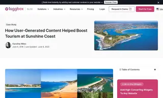 Preview of the Visit for Sunshine Coast Case Study