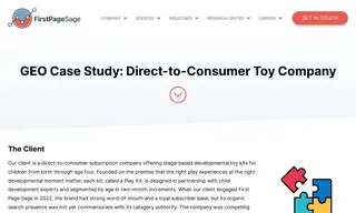 Preview of the Direct-to-Consumer Toy Company Case Study