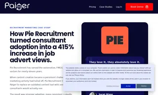 Preview of the Pie Recruitment Case Study