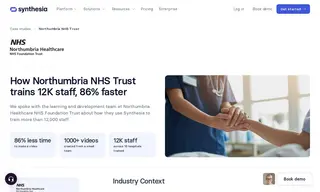 Preview of the Northumbria Healthcare NHS Foundation Trust Case Study