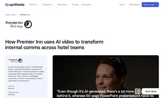 Preview of the Premier Inn Case Study