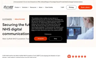 Preview of the West Suffolk NHS Foundation Trust Case Study