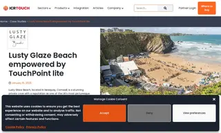 Preview of the Lusty Glaze Beach Case Study