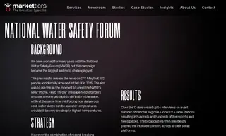 Preview of the National Water Safety Forum (nwsf) Case Study