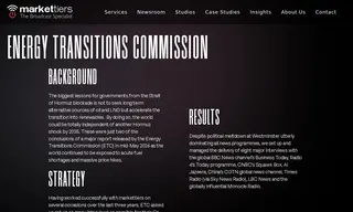 Preview of the Energy Transitions Commission Case Study
