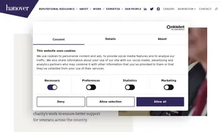 Preview of the Help for Heroes Case Study