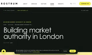 Preview of the Paul Hastings LLP Case Study