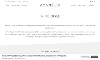 Preview of the In The Style Case Study