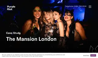Preview of the The Mansion London Case Study