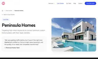 Preview of the Peninsula Homes Case Study