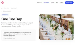 Preview of the One Fine Day Weddings Case Study