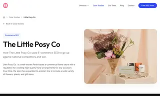 Preview of the Little Posy Co Case Study