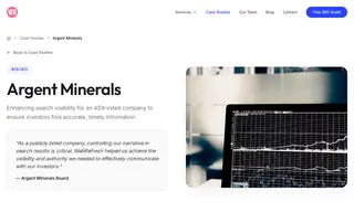 Preview of the Argent Minerals Case Study