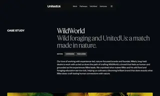 Preview of the WildWorld Case Study
