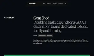 Preview of the The Goat Shed Case Study