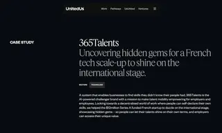 Preview of the 365Talents Case Study