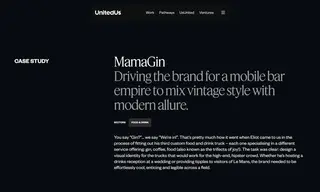 Preview of the MamaGin Case Study