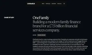 Preview of the OneFamily Case Study