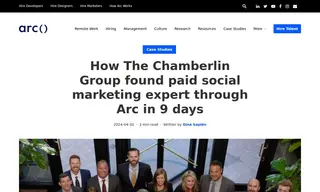 Preview of the The Chamberlin Group Case Study