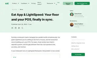 Preview of the Lightspeed Restaurant Case Study