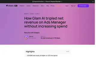 Preview of the Glam Ai Case Study