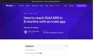 Preview of the Wave Case Study