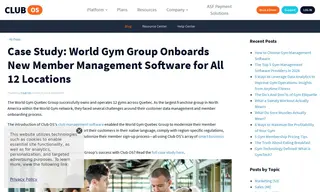 Preview of the World Gym (Tucson) Case Study