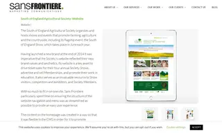 Preview of the South of England Agricultural Society Case Study