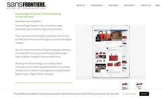 Preview of the Passione Bags Case Study